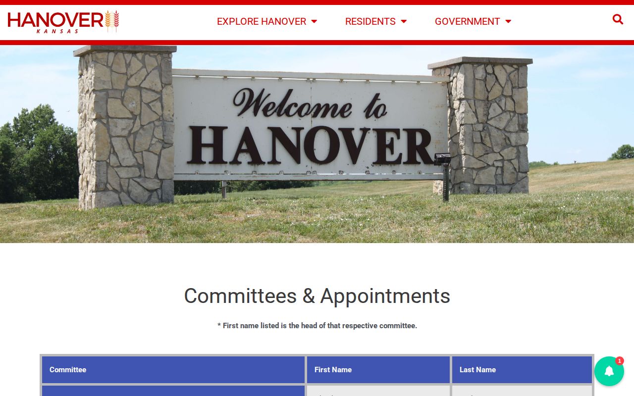 Hanover busted mugshot records and official city departments